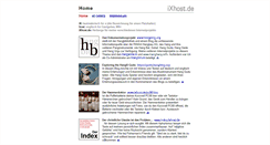 Desktop Screenshot of ixhost.de
